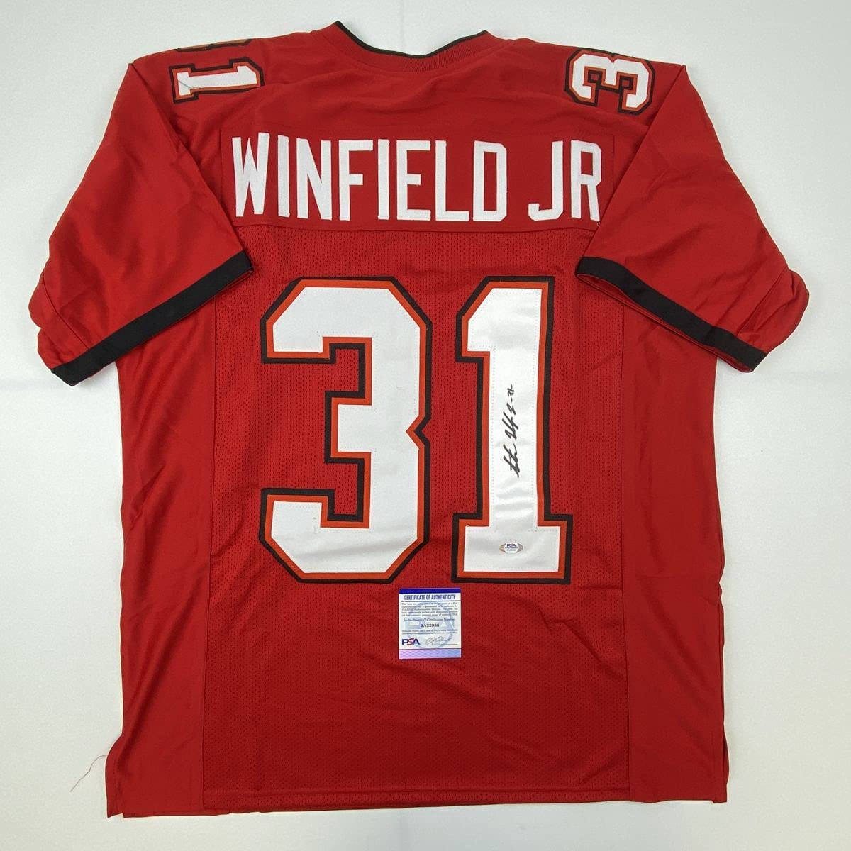 autographed-signed-antoine-winfield-jr-tampa-bay-red-football-jersey-psa-dna-coa