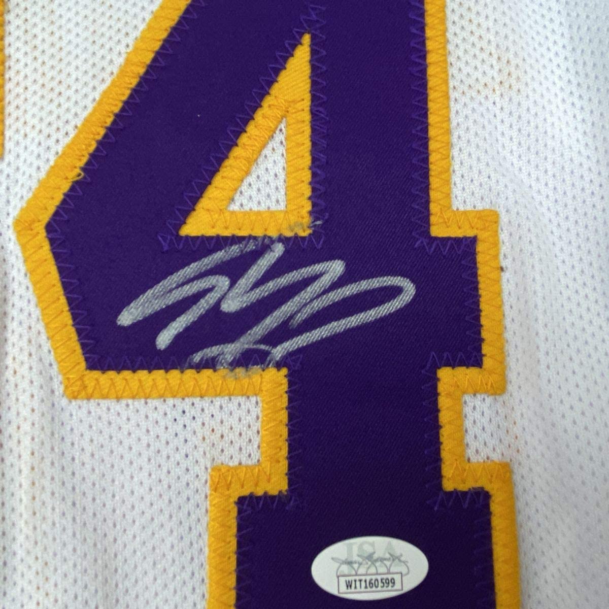 autographed-signed-shaquille-shaq-oneal-los-angeles-la-white-basketball-jersey-jsa-coa
