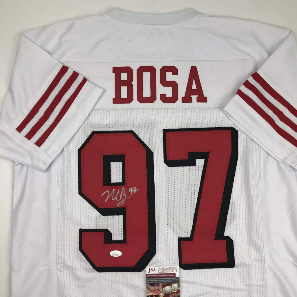 autographed-signed-nick-bosa-san-francisco-white-football-jersey-jsa-coa