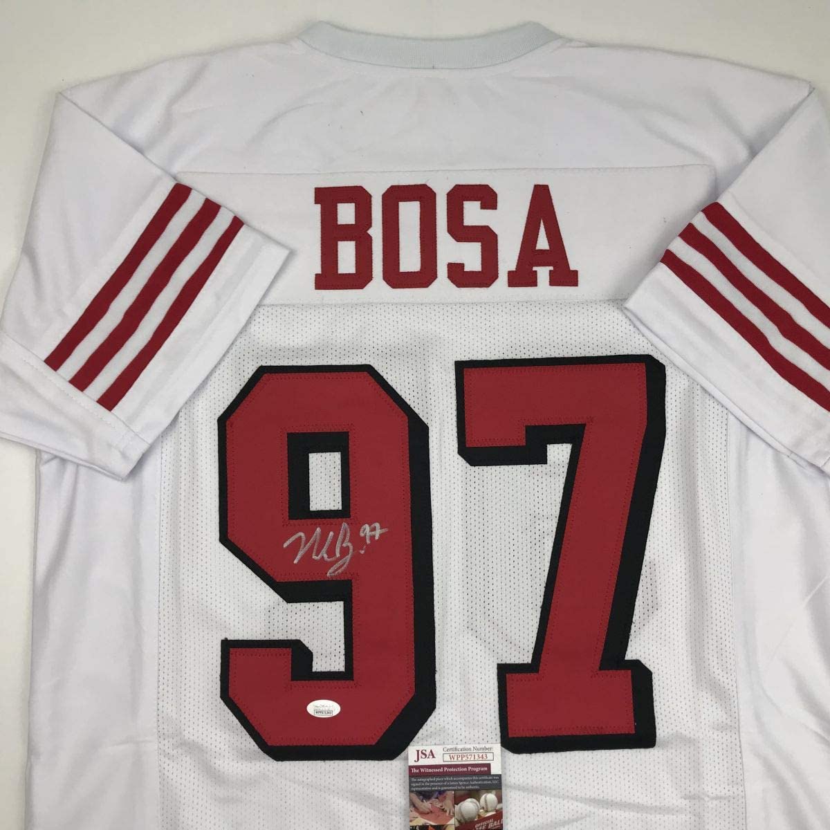 autographed-signed-nick-bosa-san-francisco-white-football-jersey-jsa-coa