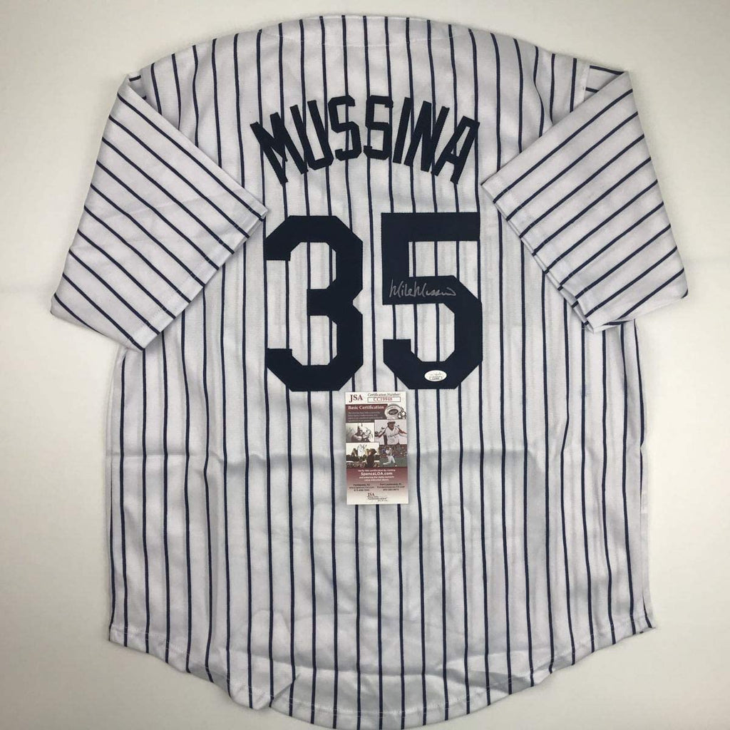 autographed-signed-mike-mussina-new-york-pinstripe-baseball-jersey-jsa-coa