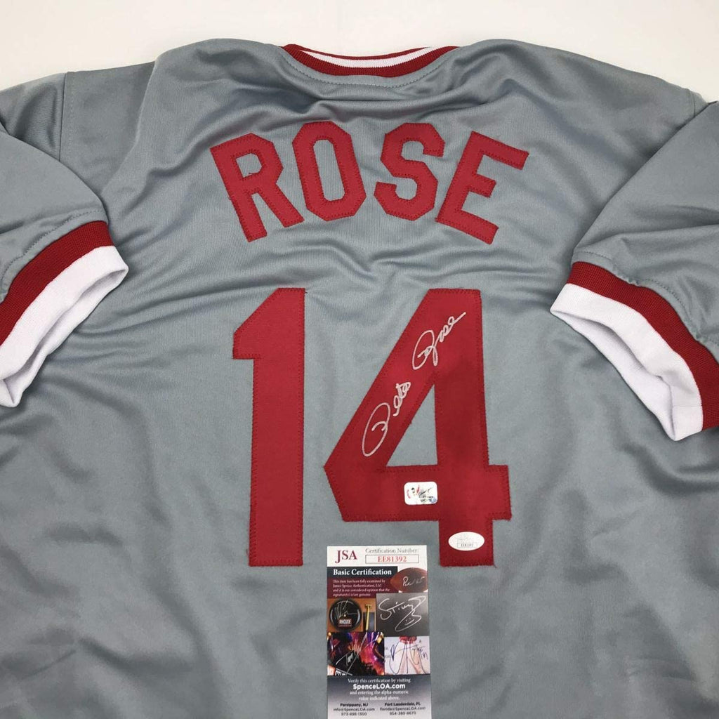 autographed-signed-pete-rose-cincinnati-grey-baseball-jersey-jsa-coa