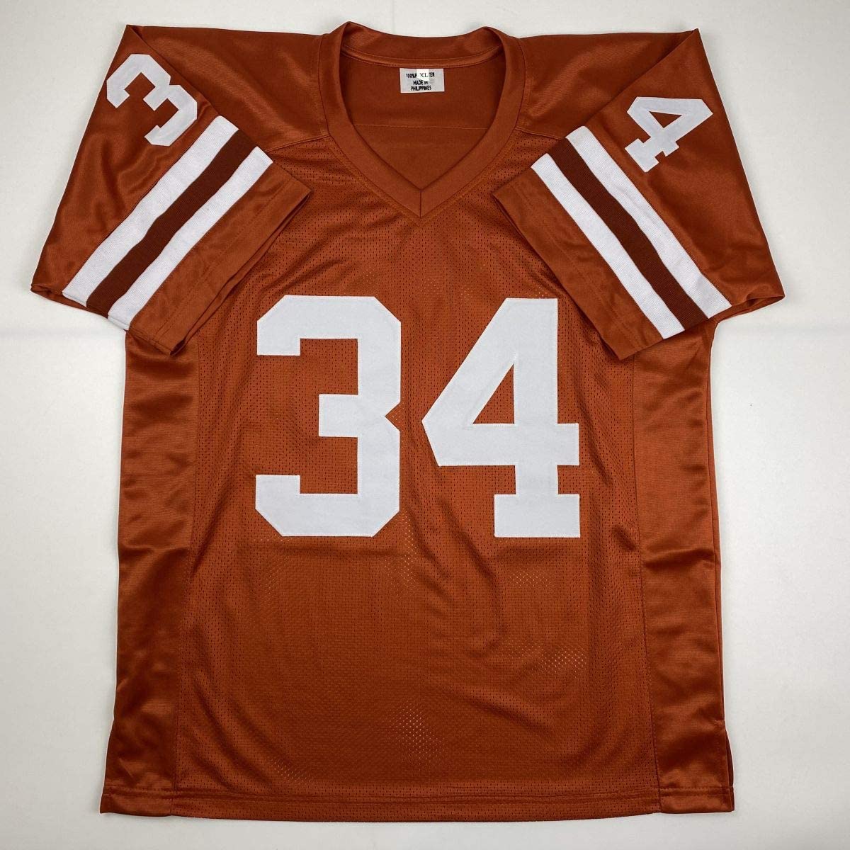 autographed-signed-ricky-williams-smoke-weed-everyday-inscription-texas-orange-college-football-jersey-jsa-coa
