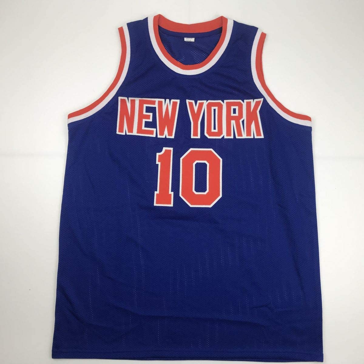 autographed-signed-walt-frazier-new-york-blue-basketball-jersey-psa-dna-coa