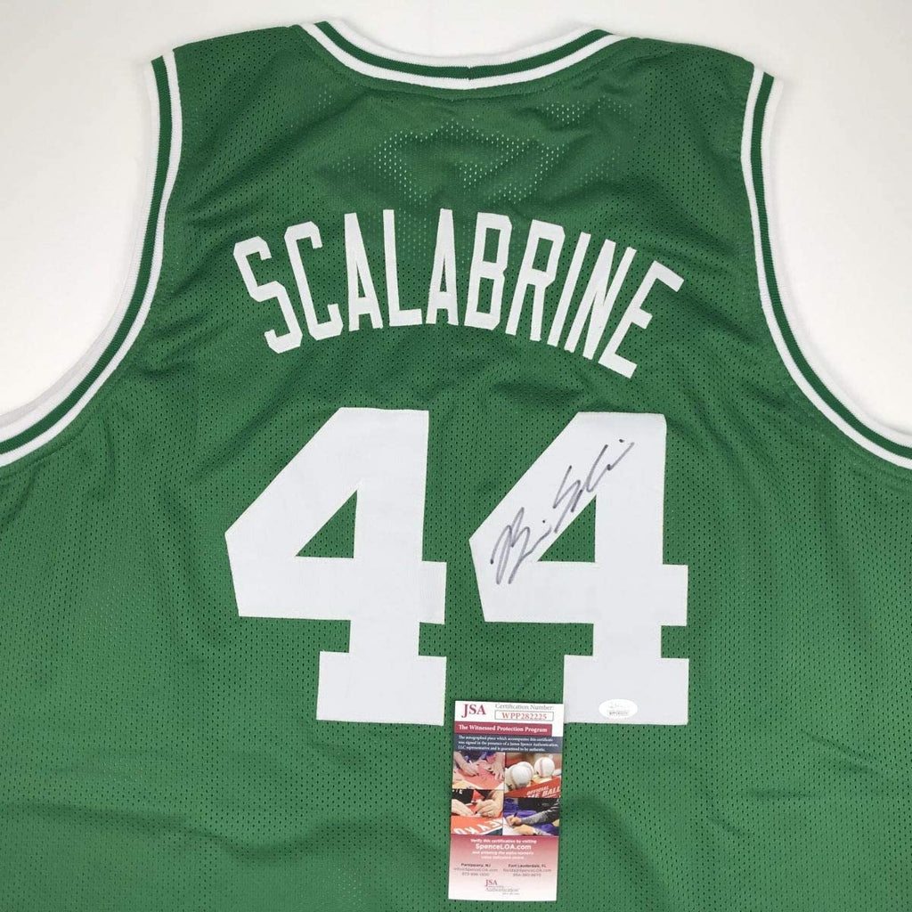 autographed-signed-brian-scalabrine-boston-green-basketball-jersey-jsa-coa