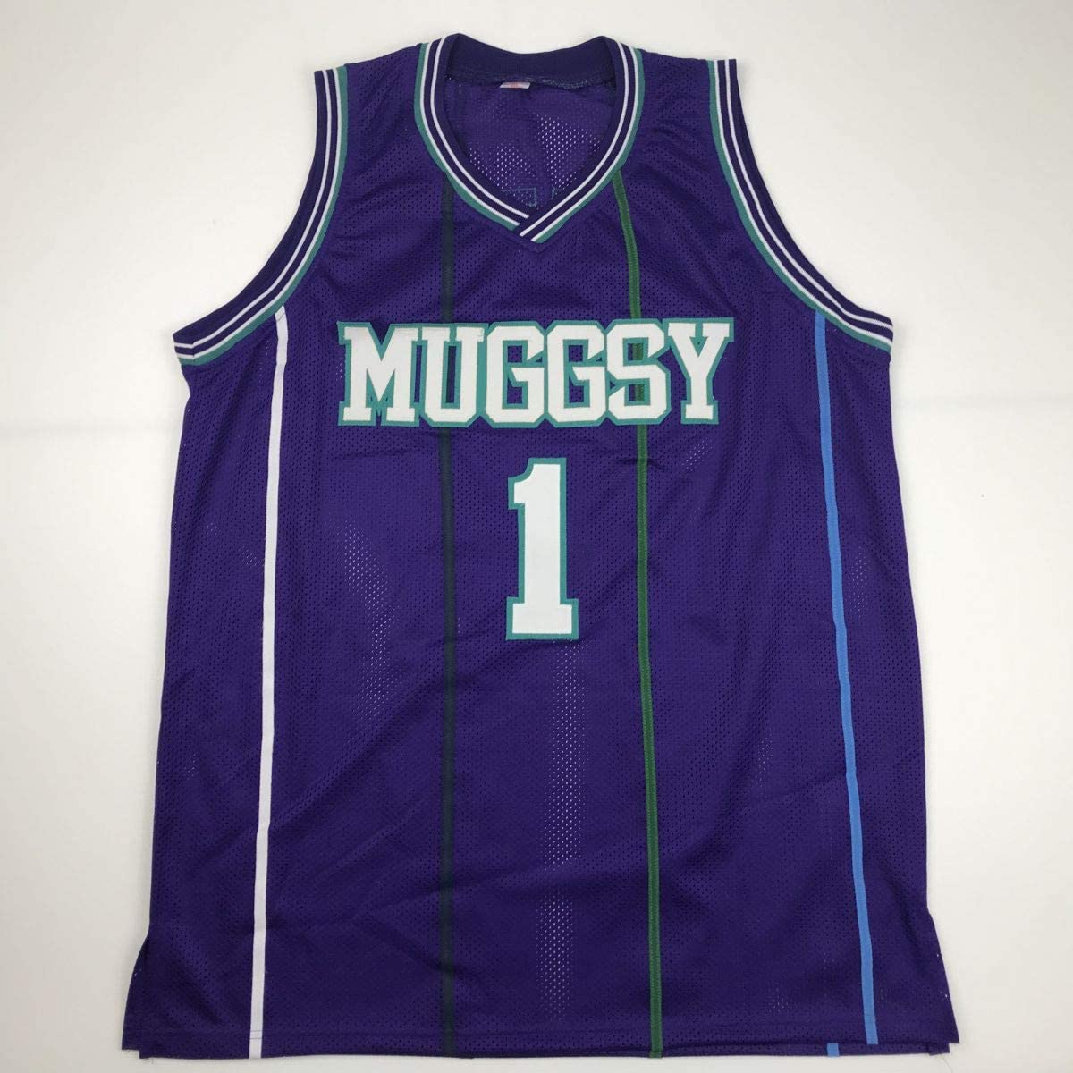 autographed-signed-muggsy-bogues-charlotte-purple-basketball-jersey-psa-dna-coa