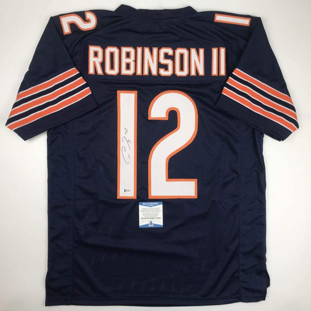 autographed-signed-allen-robinson-ii-chicago-blue-football-jersey-beckett-bas-coa