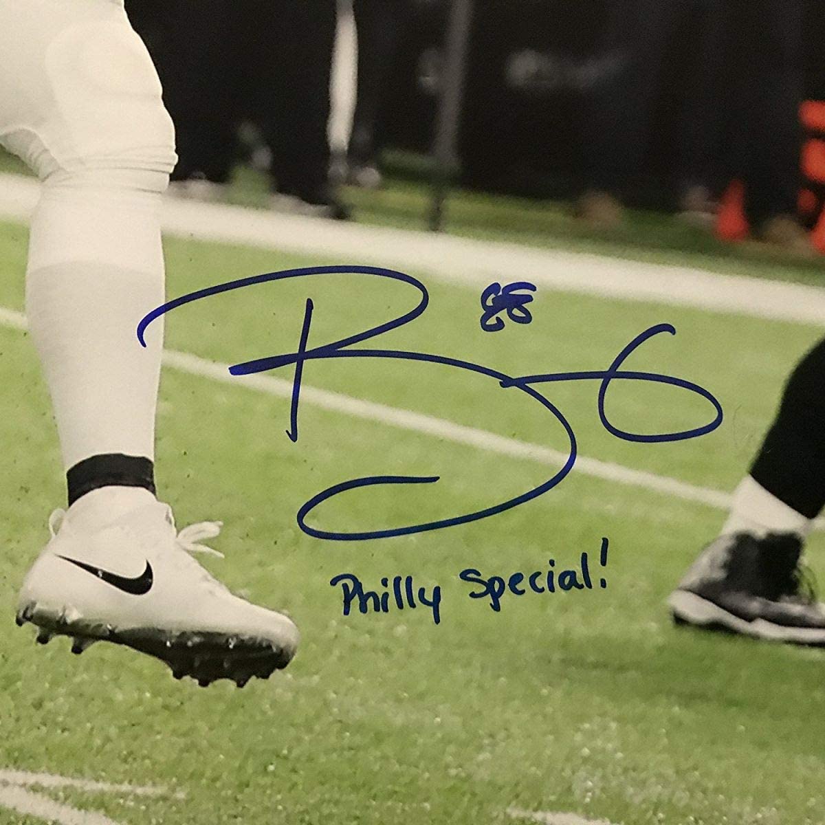 autographed-signed-trey-burton-inscribed-philly-special-philadelphia-eagles-super-bowl-lii-52-champions-16x20-football-photo-jsa-coa