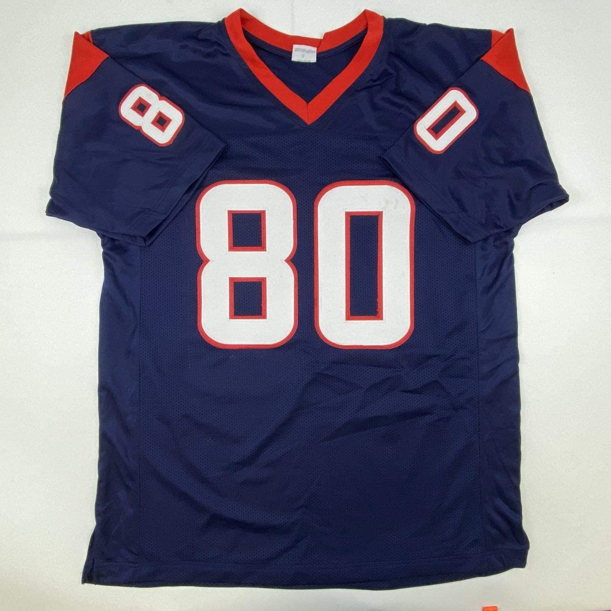 autographed-signed-andre-johnson-houston-blue-football-jersey-jsa-coa
