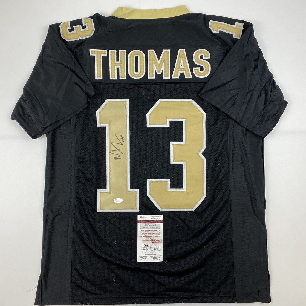 autographed-signed-michael-thomas-new-orleans-black-football-jersey-jsa-coa
