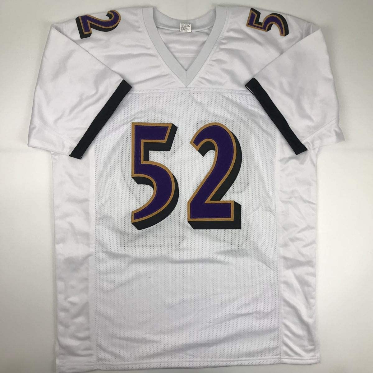 autographed-signed-ray-lewis-baltimore-white-football-jersey-jsa-coa