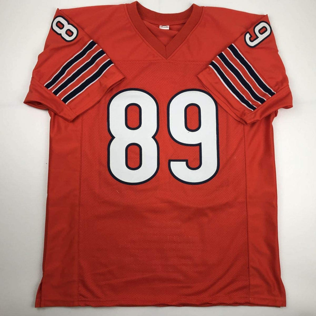 autographed-signed-mike-ditka-chicago-orange-stat-football-jersey-jsa-coa