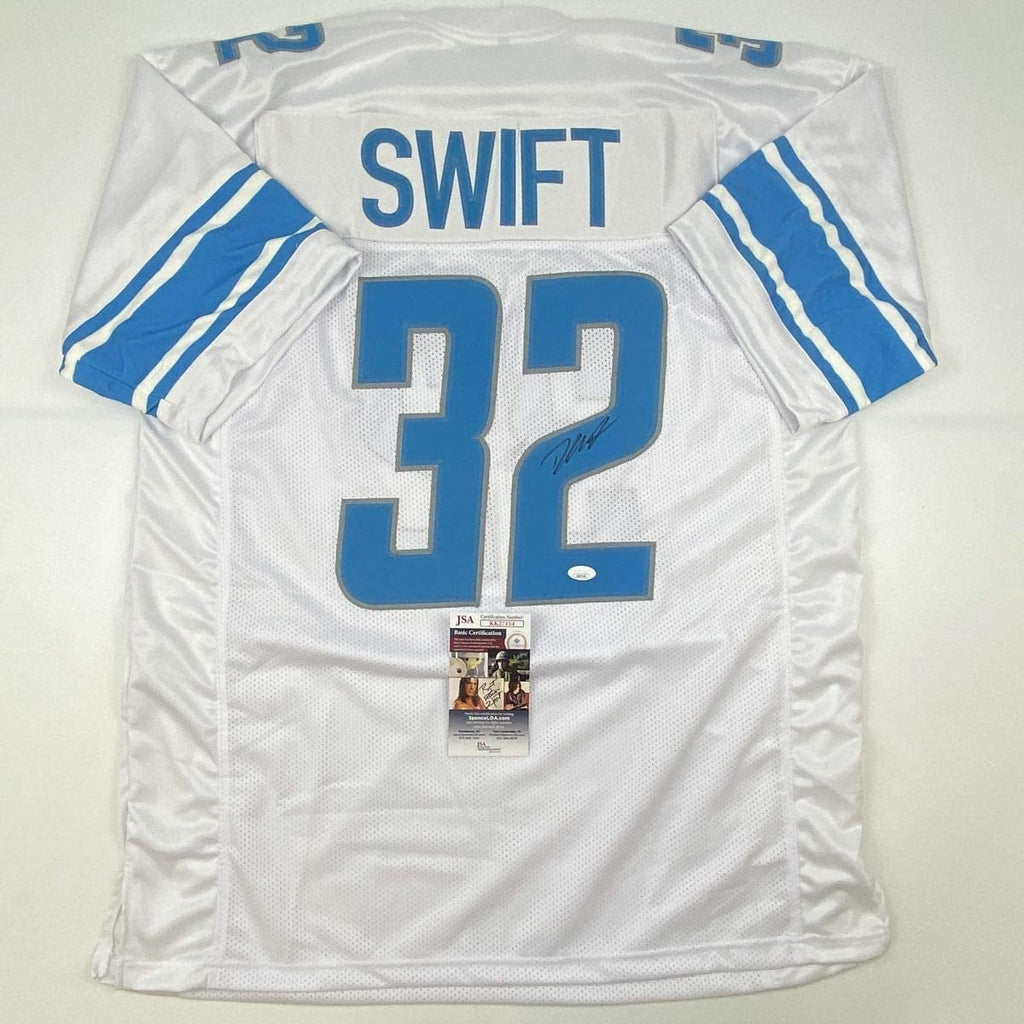 autographed-signed-dandre-swift-detroit-white-football-jersey-jsa-coa