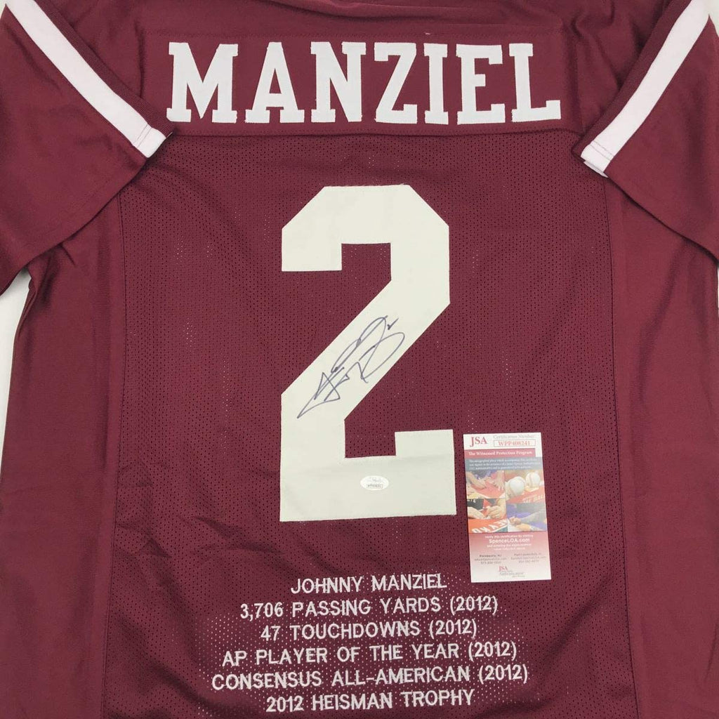 autographed-signed-johnny-manziel-texas-a-m-maroon-stat-college-football-jersey-jsa-coa