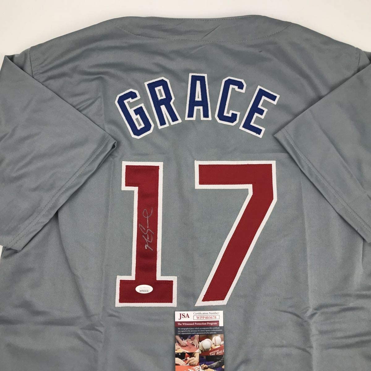 autographed-signed-mark-grace-chicago-grey-baseball-jersey-jsa-coa