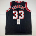 autographed-signed-alonzo-mourning-miami-black-basketball-jersey-jsa-coa