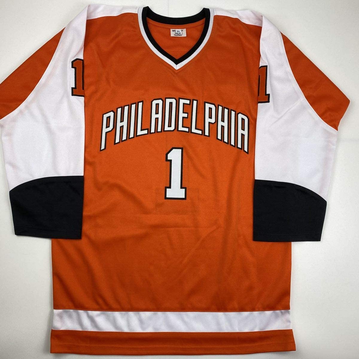 autographed-signed-bernie-parent-philadelphia-orange-hockey-jersey-jsa-coa