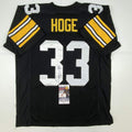 autographed-signed-merril-hoge-pittsburgh-black-football-jersey-jsa-coa