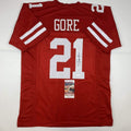autographed-signed-frank-gore-san-francisco-red-football-jersey-jsa-coa