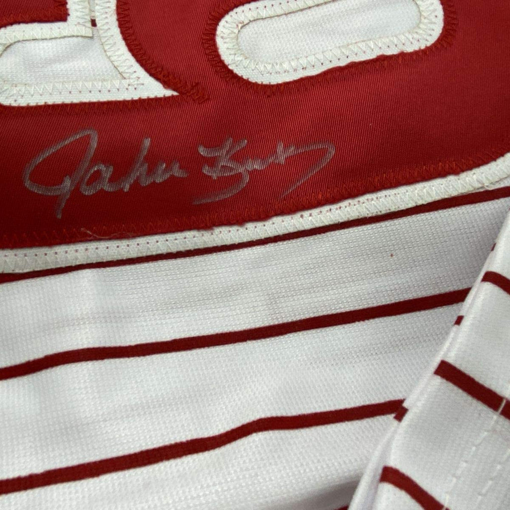 autographed-signed-john-kruk-philadelphia-pinstripe-baseball-jersey-jsa-coa