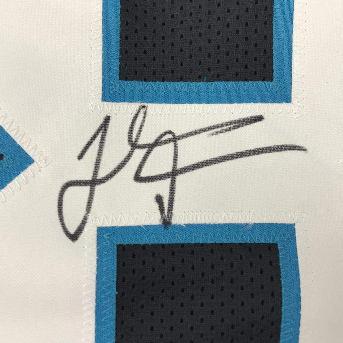 autographed-signed-thomas-davis-sr-carolina-black-football-jersey-jsa-coa