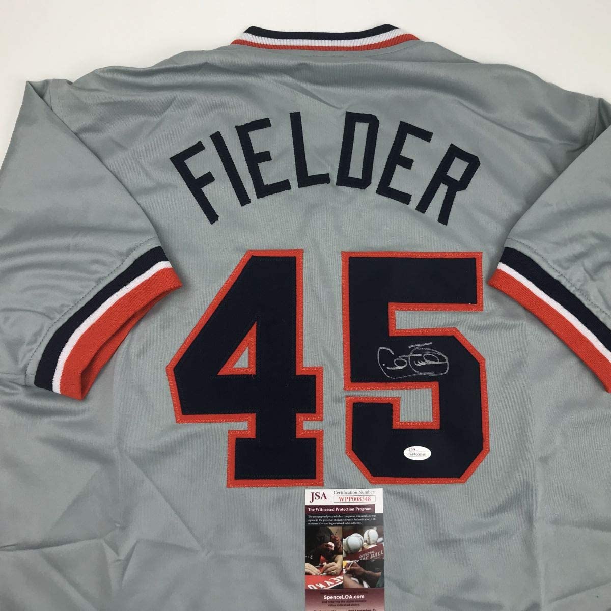 autographed-signed-cecil-fielder-detroit-grey-baseball-jersey-jsa-coa