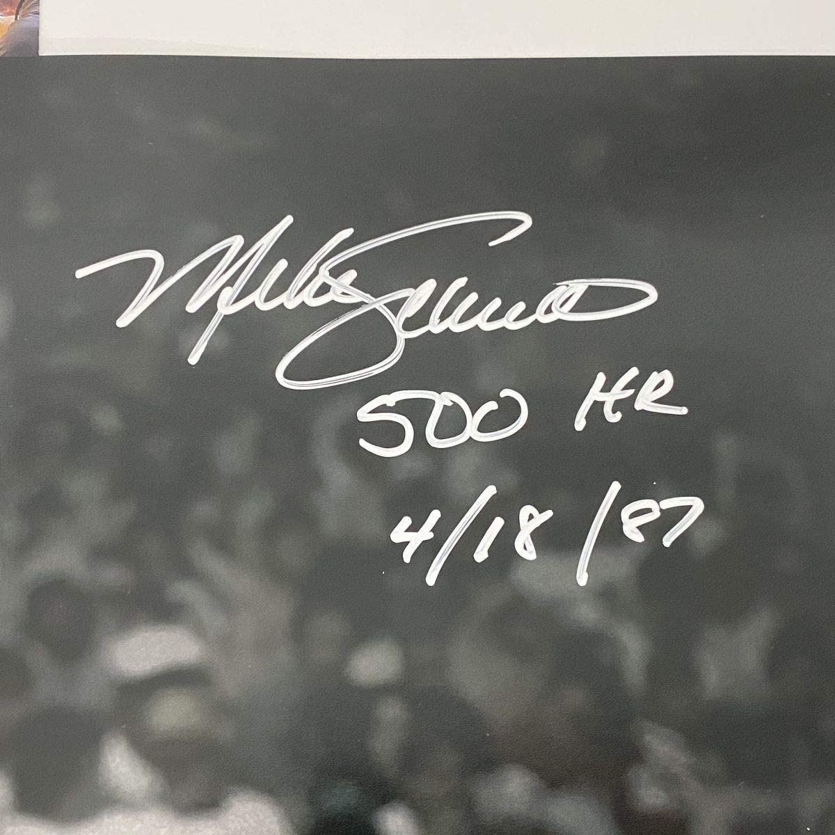 autographed-signed-mike-schmidt-500th-hr-inscribed-philadelphia-phillies-16x20-baseball-photo-jsa-coa