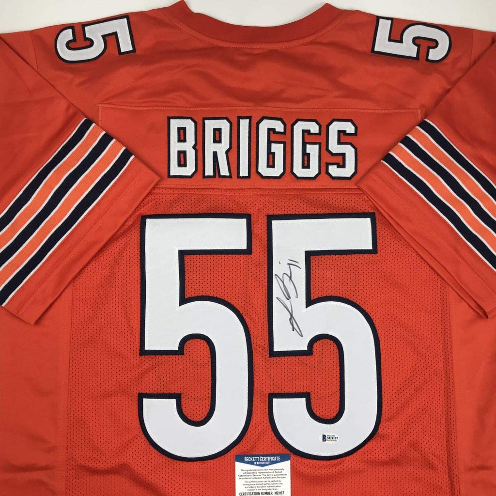 autographed-signed-lance-briggs-chicago-orange-football-jersey-beckett-bas-coa