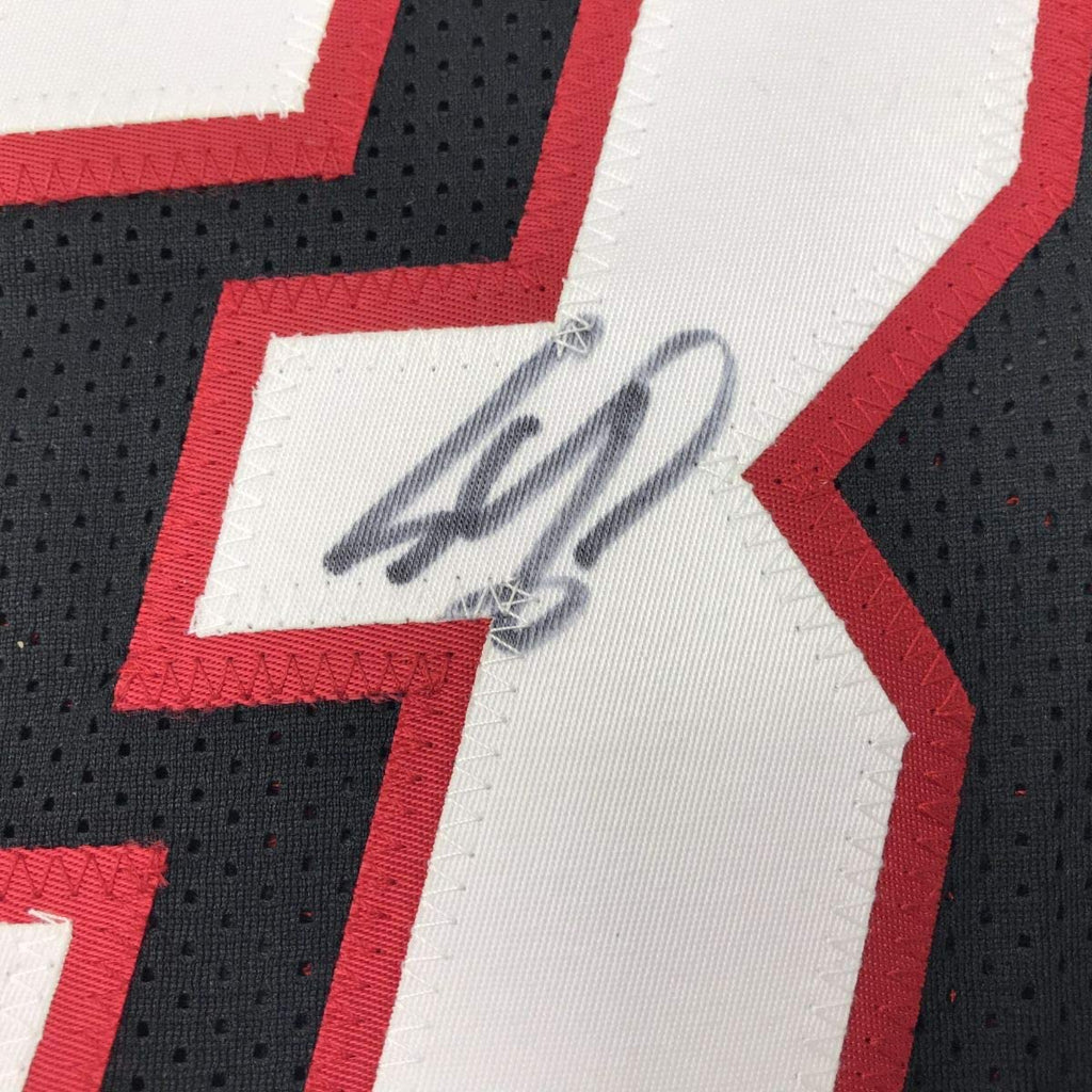 autographed-signed-shaquille-shaq-oneal-miami-black-basketball-jersey-beckett-bas-coa