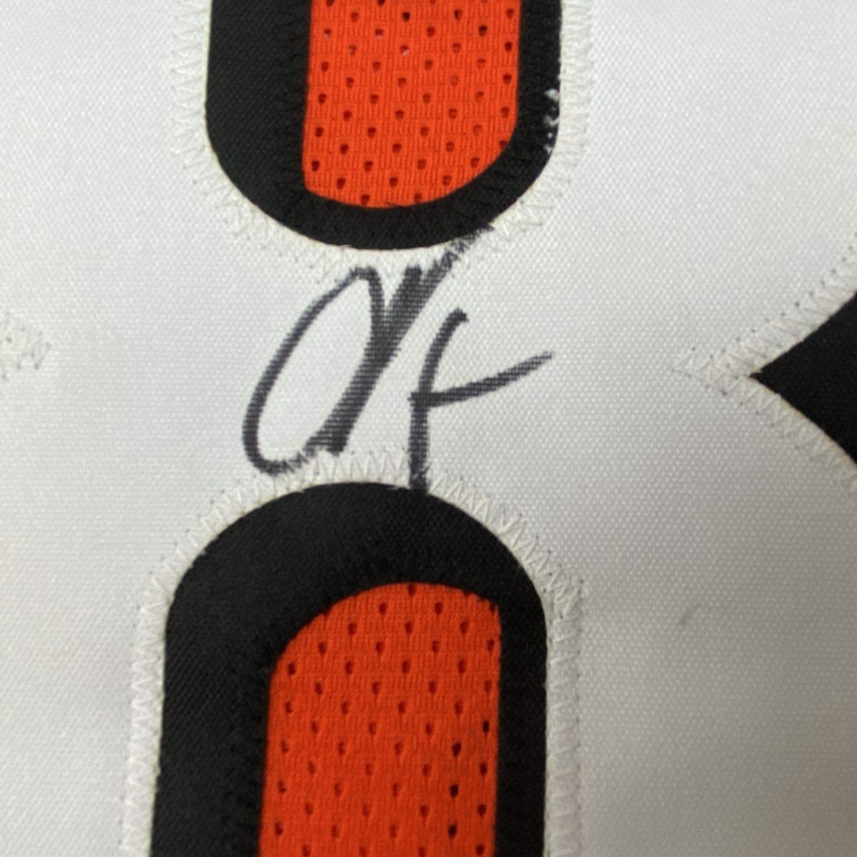 autographed-signed-chad-johnson-ochocinco-cincinnati-orange-football-jersey-jsa-coa