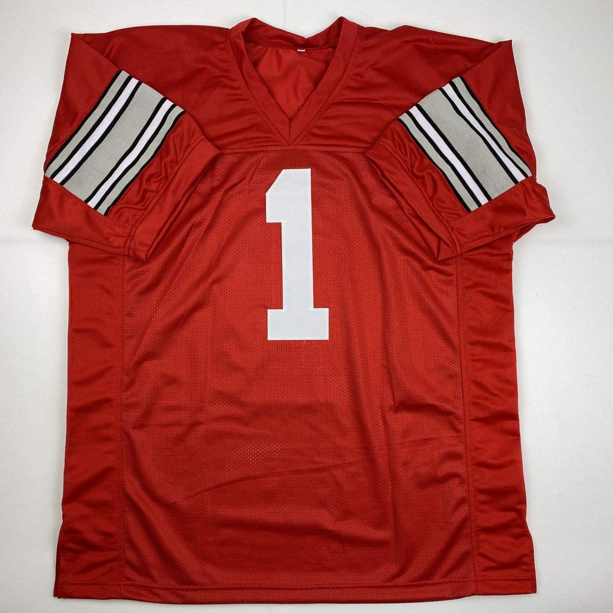 autographed-signed-justin-fields-ohio-state-red-college-football-jersey-jsa-coa