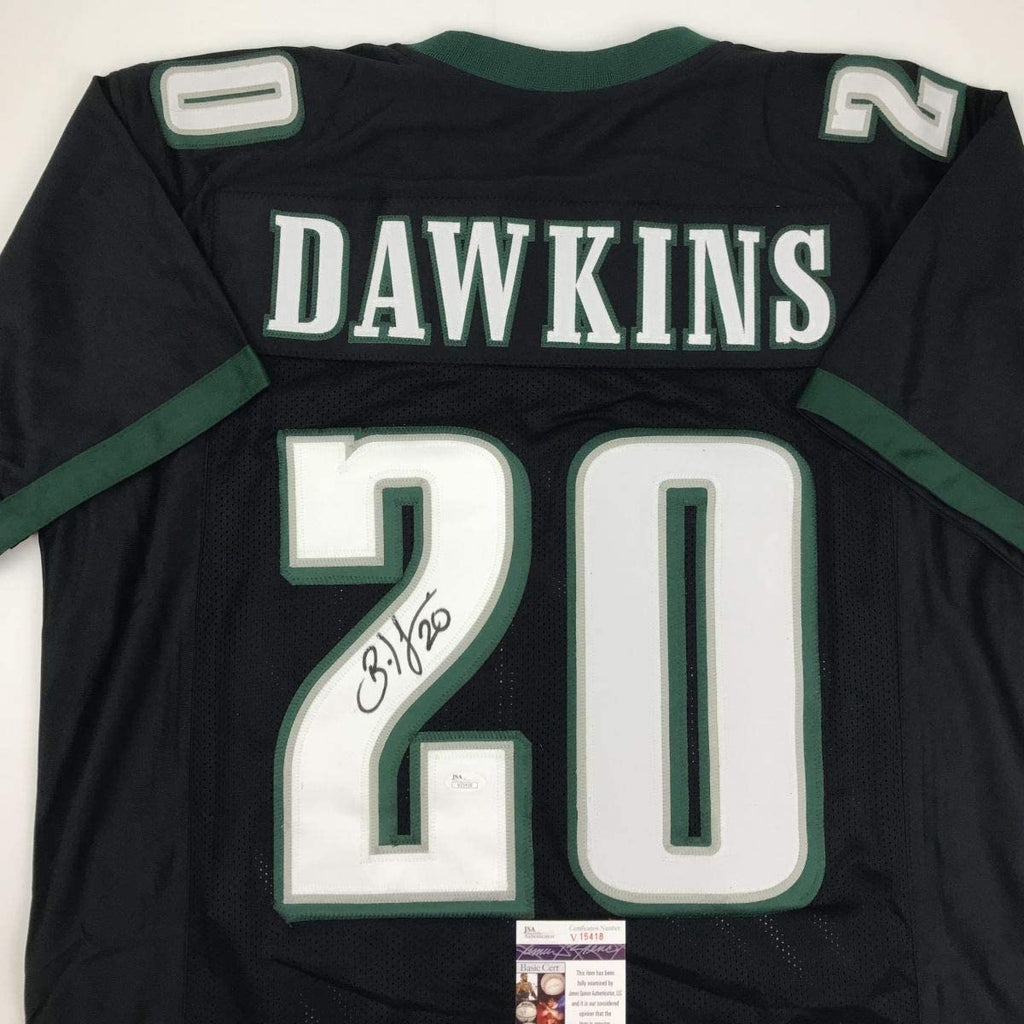 autographed-signed-brian-dawkins-philadelphia-black-football-jersey-jsa-coa