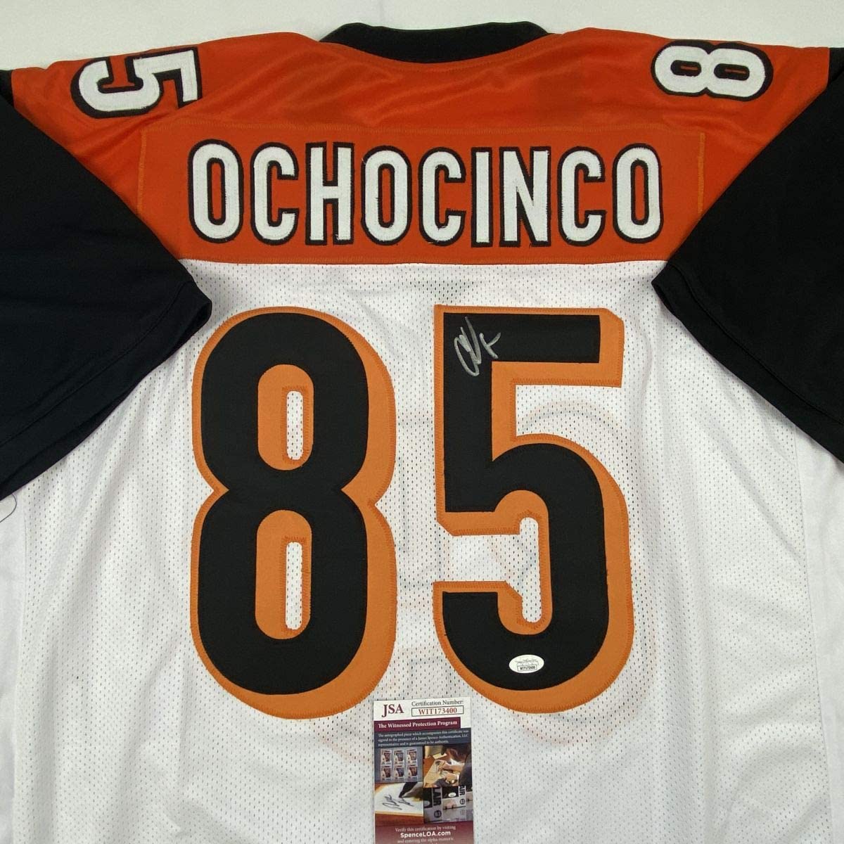 autographed-signed-chad-ochocinco-johnson-cincinnati-white-football-jersey-jsa-coa