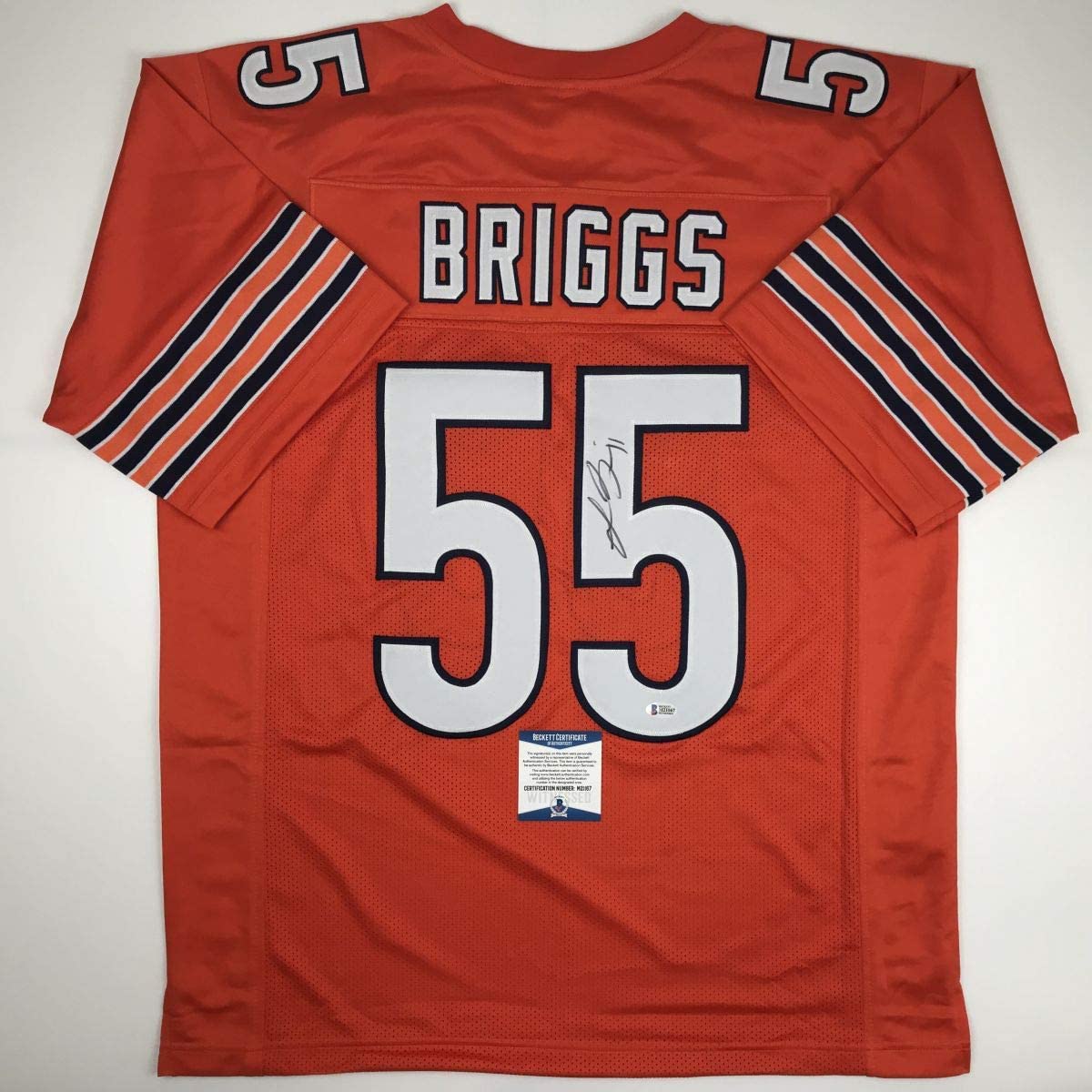 autographed-signed-lance-briggs-chicago-orange-football-jersey-beckett-bas-coa