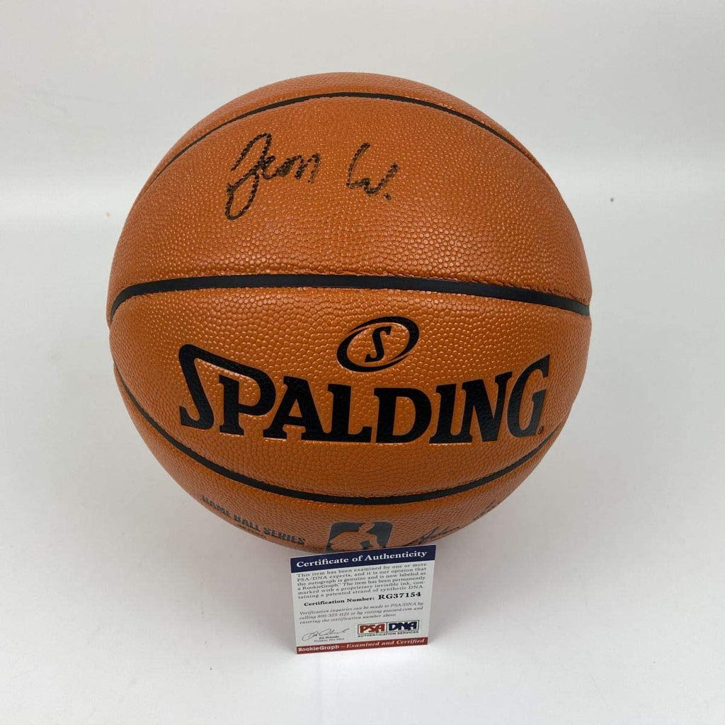 autographed-signed-zion-williamson-new-orleans-pelicans-full-size-f-s-spalding-basketball-psa-dna-coa