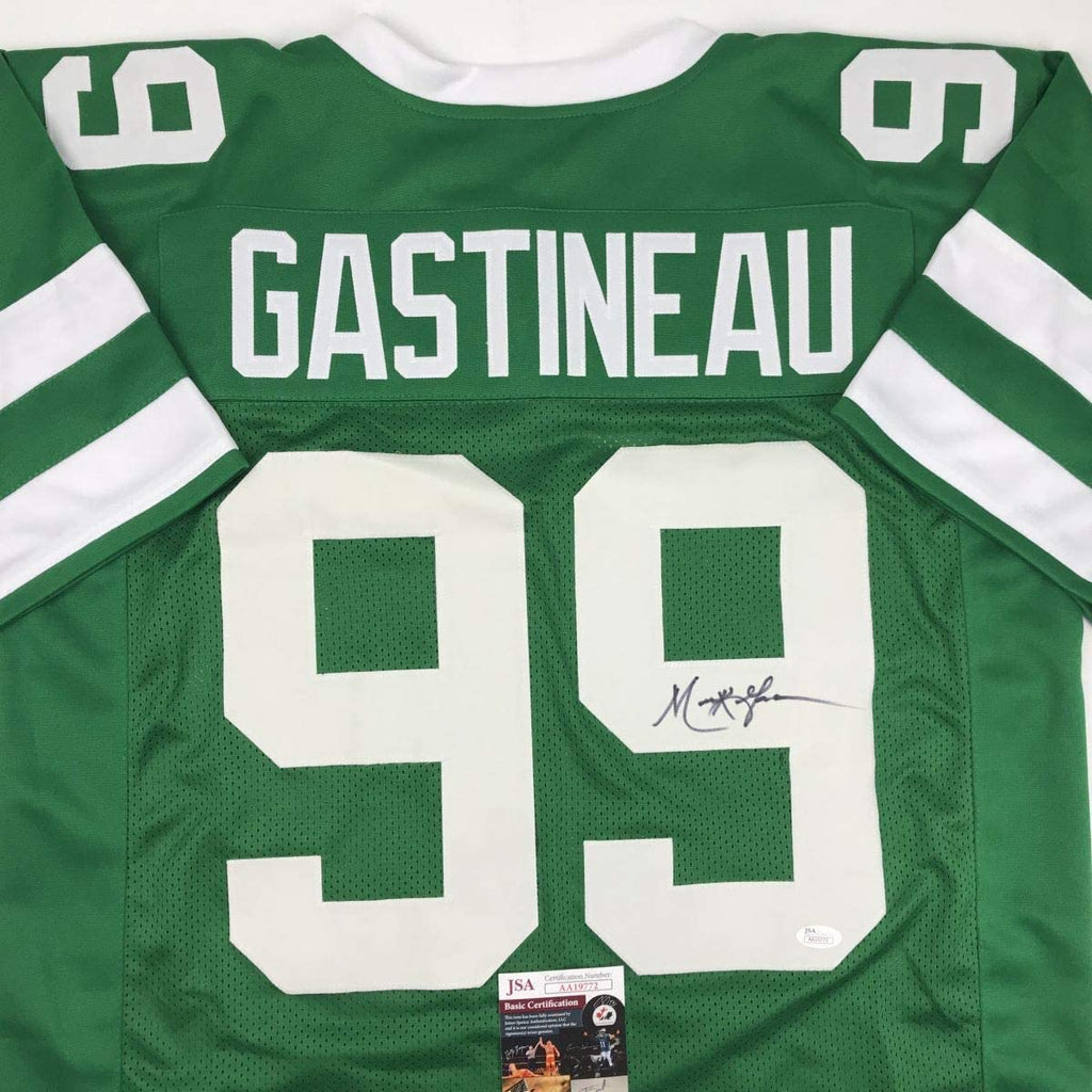 autographed-signed-mark-gastineau-new-york-green-football-jersey-jsa-coa