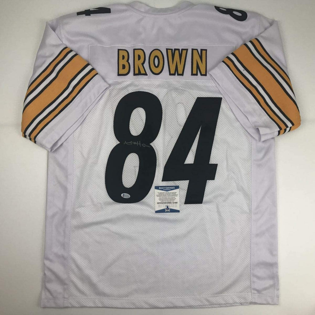 autographed-signed-antonio-brown-pittsburgh-white-football-jersey-beckett-bas-coa