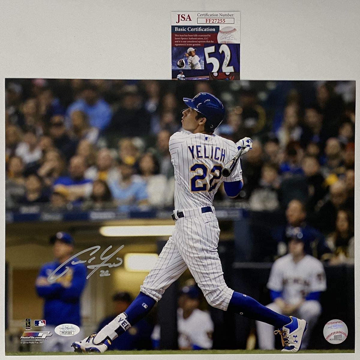 autographed-signed-christian-yelich-milwaukee-brewers-11x14-baseball-photo-jsa-coa