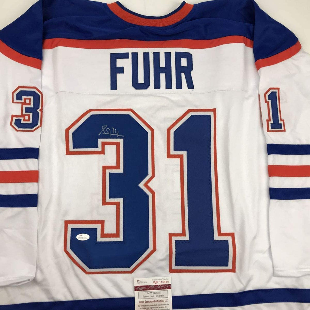 autographed-signed-grant-fuhr-edmonton-white-hockey-jersey-jsa-coa
