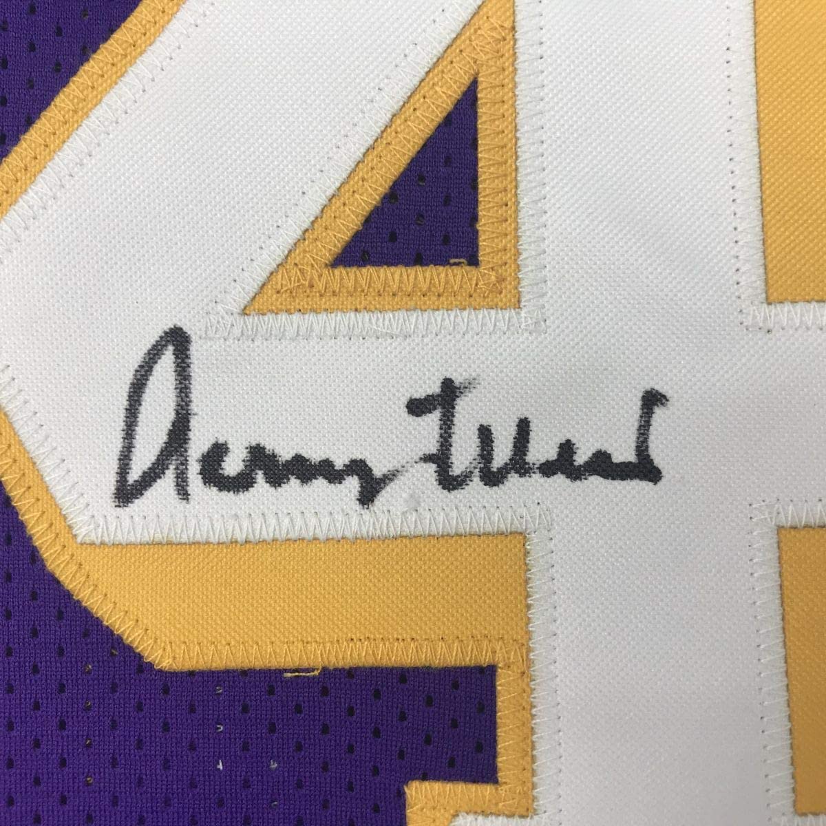 autographed-signed-jerry-west-los-angeles-la-purple-basketball-jersey-jsa-coa