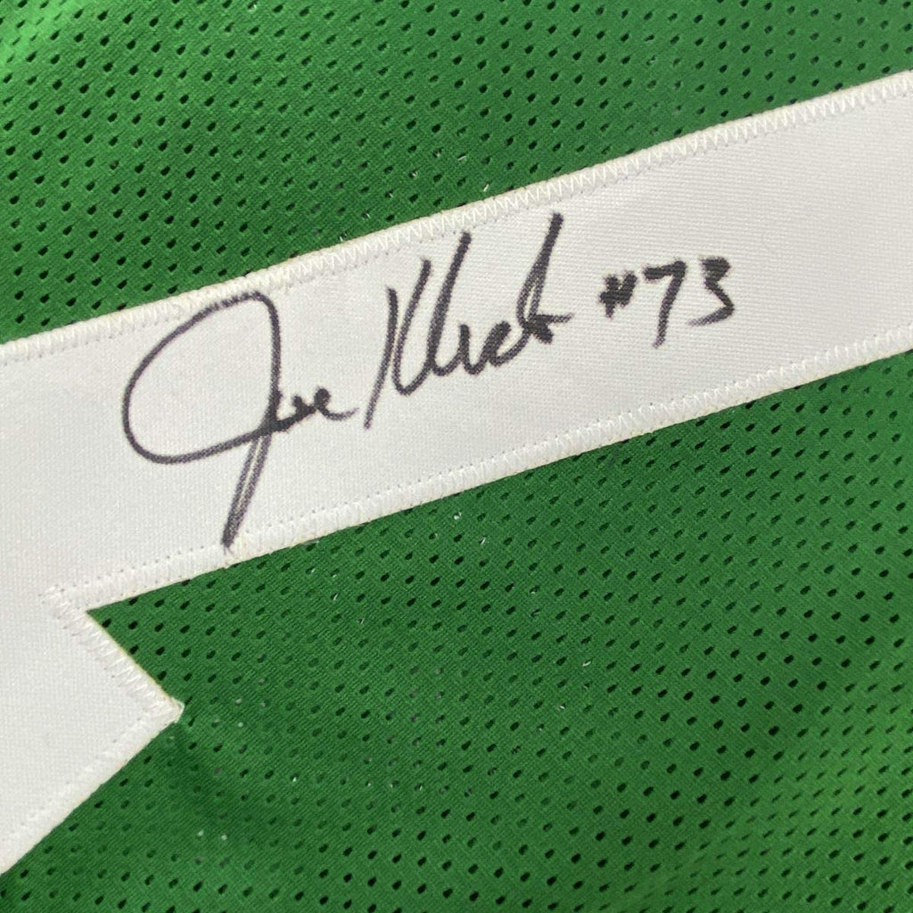 autographed-signed-joe-klecko-new-york-green-football-jersey-beckett-bas-coa