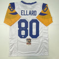 autographed-signed-henry-ellard-los-angeles-la-white-football-jersey-jsa-coa