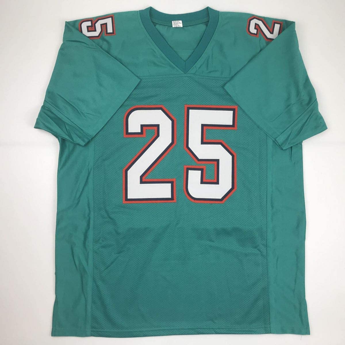 autographed-signed-xavien-howard-miami-teal-football-jersey-psa-dna-coa