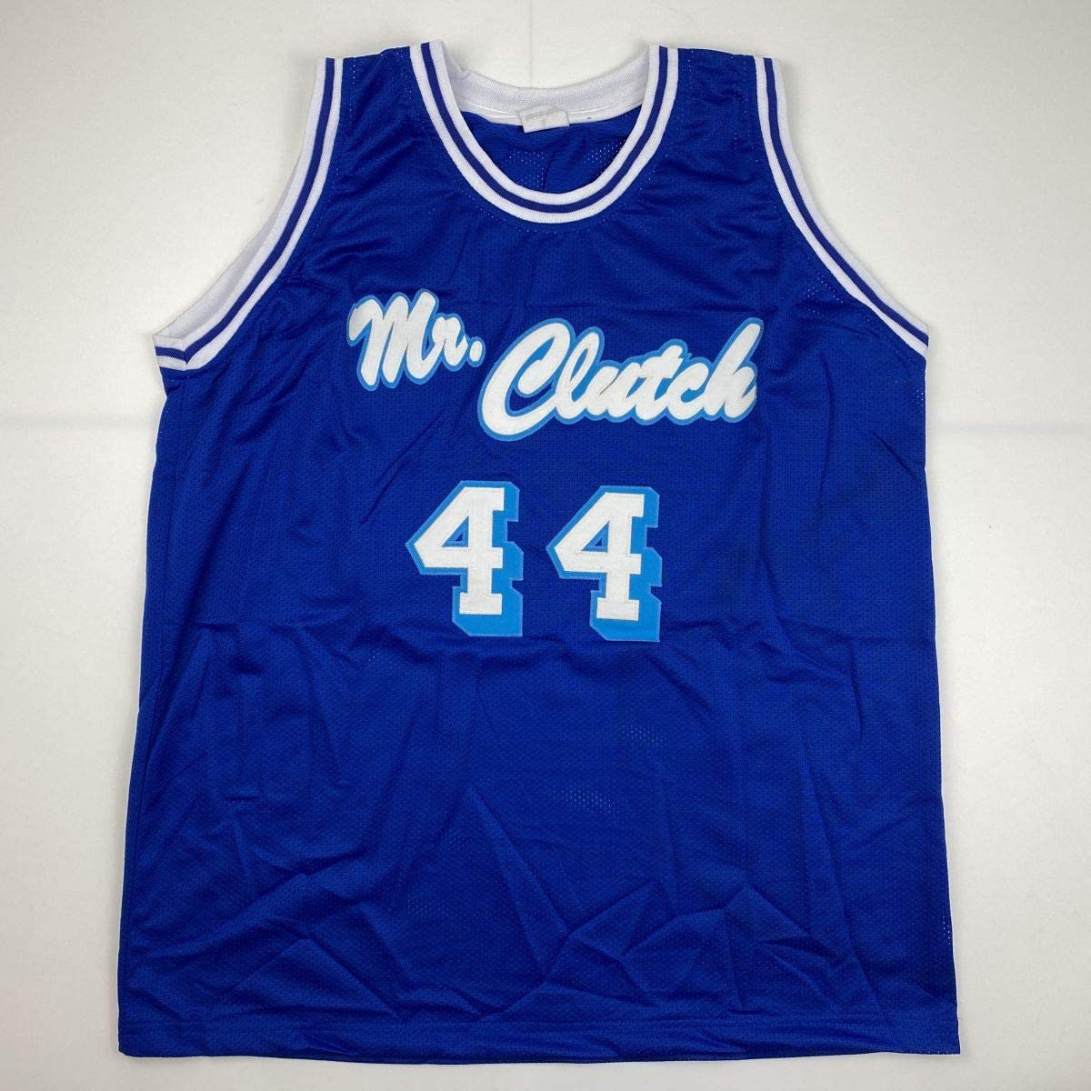 autographed-signed-jerry-west-los-angeles-la-blue-basketball-jersey-jsa-coa