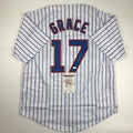 autographed-signed-mark-grace-chicago-pinstripe-baseball-jersey-jsa-coa