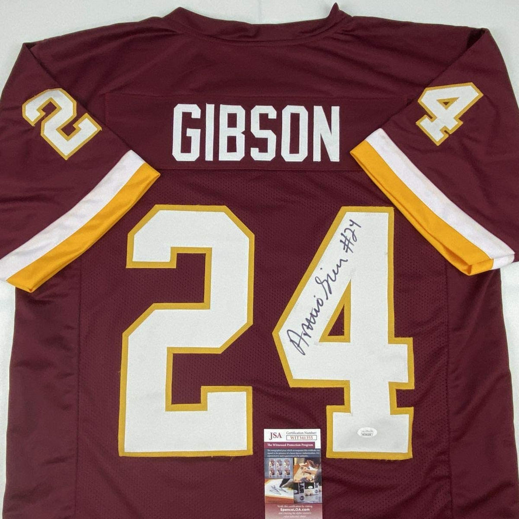 autographed-signed-antonio-gibson-washington-burgundy-football-jersey-jsa-coa