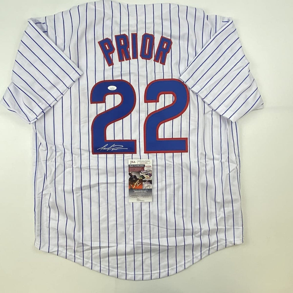 autographed-signed-mark-prior-chicago-pinstripe-baseball-jersey-jsa-coa