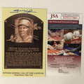 autographed-signed-trevor-hoffman-hof-hall-of-fame-baseball-plaque-postcard-jsa-coa