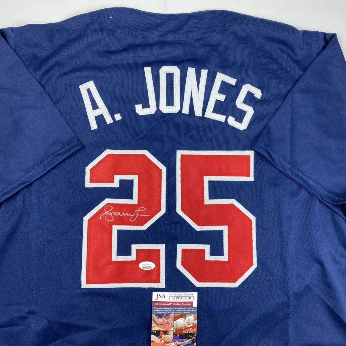 autographed-signed-andruw-jones-atlanta-blue-baseball-jersey-jsa-coa