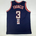 autographed-signed-steve-francis-houston-blue-basketball-jersey-jsa-coa-1
